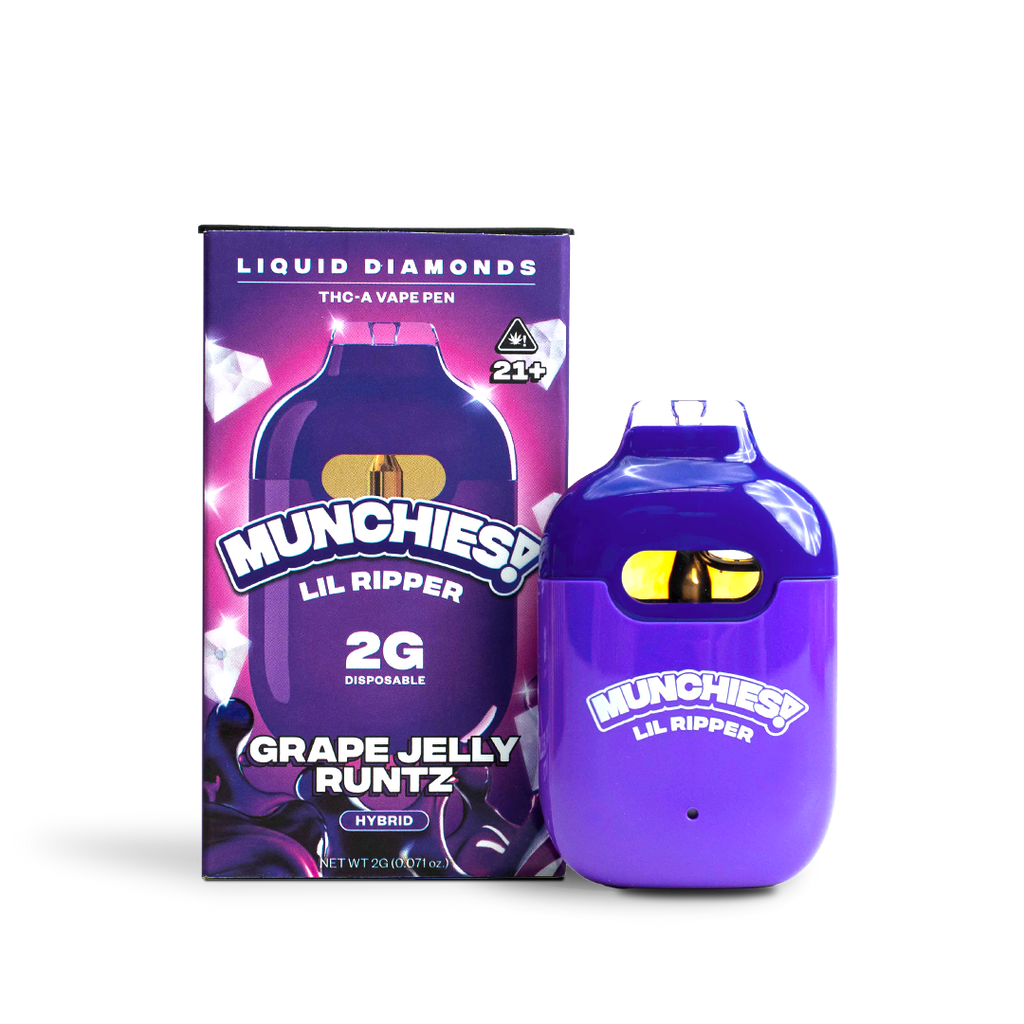 Grape Jelly Runtz | 2G Liquid Diamond THCA | Hybrid